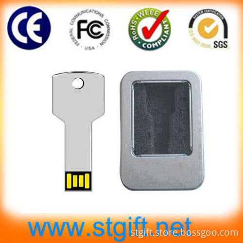 Colorful Pen Drive Gift Mini USB Key with Free Logo Printing